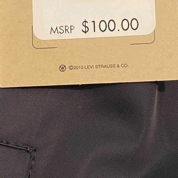 LEVI’S Colorblock Stripe Trim Bomber Jacket Large - Picture 9 of 9